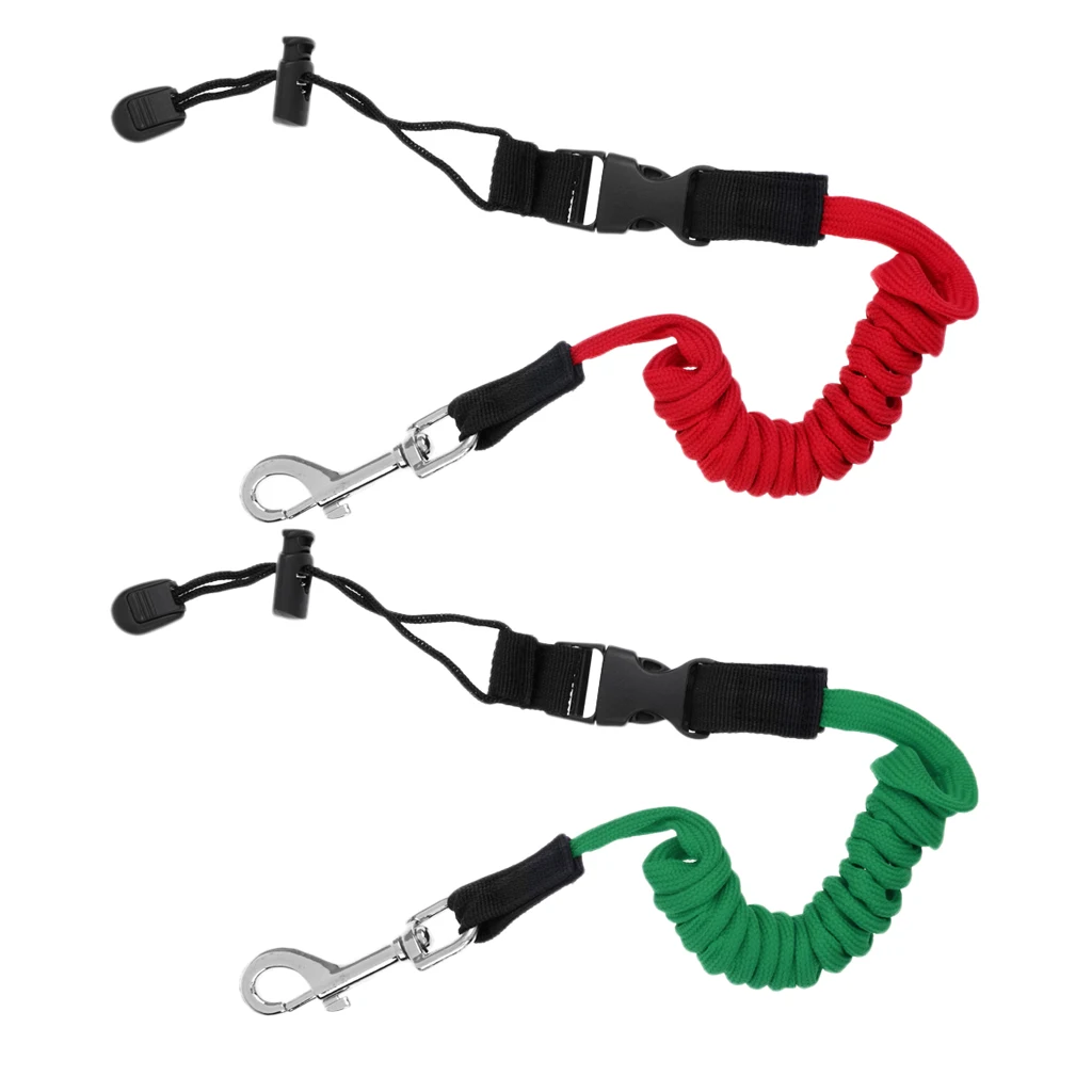 2x Strong Kayak Canoe Paddle Leash Holder Lanyard Cord Water Sports Accessories
