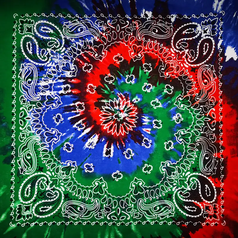 New Fashion Hip Hop 100% Cotton Bandana Square Scarf 55cm*55cm Black Red Paisley Headband Printed For Women/Men/Boys/Girls - Image 20