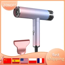 

Professional Brushless Motor Foldable Hair Blow Dryers 3 Speed And 1 Nozzles Fast Drying Blow Dryer For Home Travel And Salon