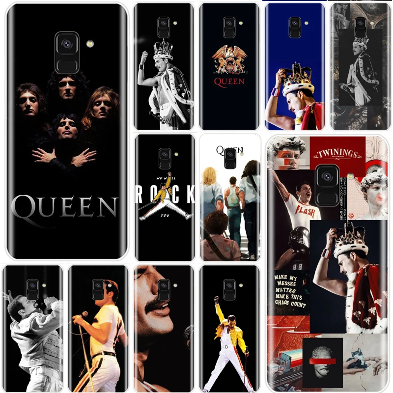 Мягкий силиконовый чехол Queen Freddie Mercury King для Samsung Galaxy A5 2016 A6 A7 A8 Plus A9 2018 A10 A20 A30 A40 A50 A70
