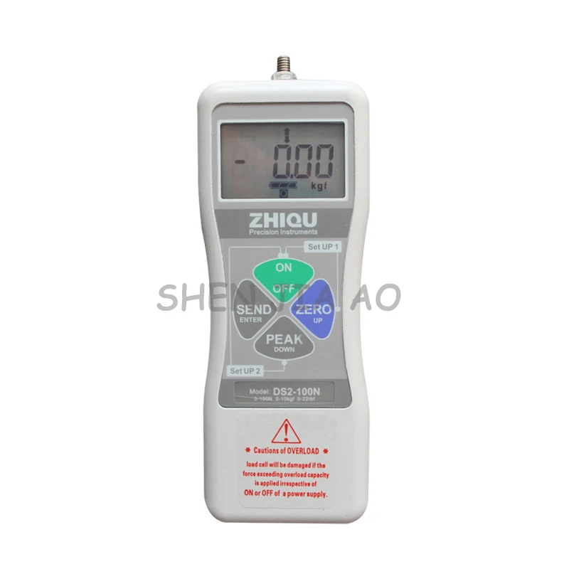 220 В портативный цифровой Pull Push Force Gauge DS2-1000N манометр Высокоточный цифровой измеритель напряжения механическое оборудование