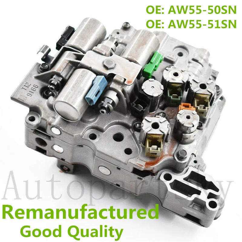 Хорошее качество AW55VL корпус трансмиссионного клапана для Saturn vue Nissan Maxima Altima Volvo C70 S80 AW55-51SN AW55-50SN Восстановленный