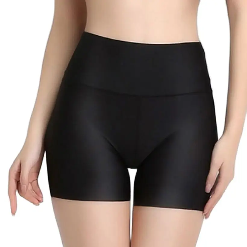 High Waist Women's Skirt Shorts Boxer Panties Girls Safety Briefs Boyshort Underpants Tights Slim Lingeries Short Pants Summer 1