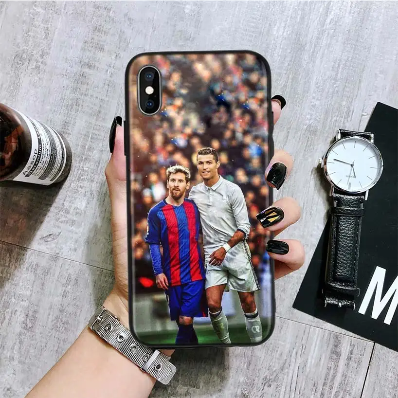 BA137-7 Lionel Messi черный чехол для телефона для Apple IPhone 11 Pro XS MAX XR 7 8 6 6S Plus X 10 Ten 5 5S SE Coque Shell - Цвет: BA137-7