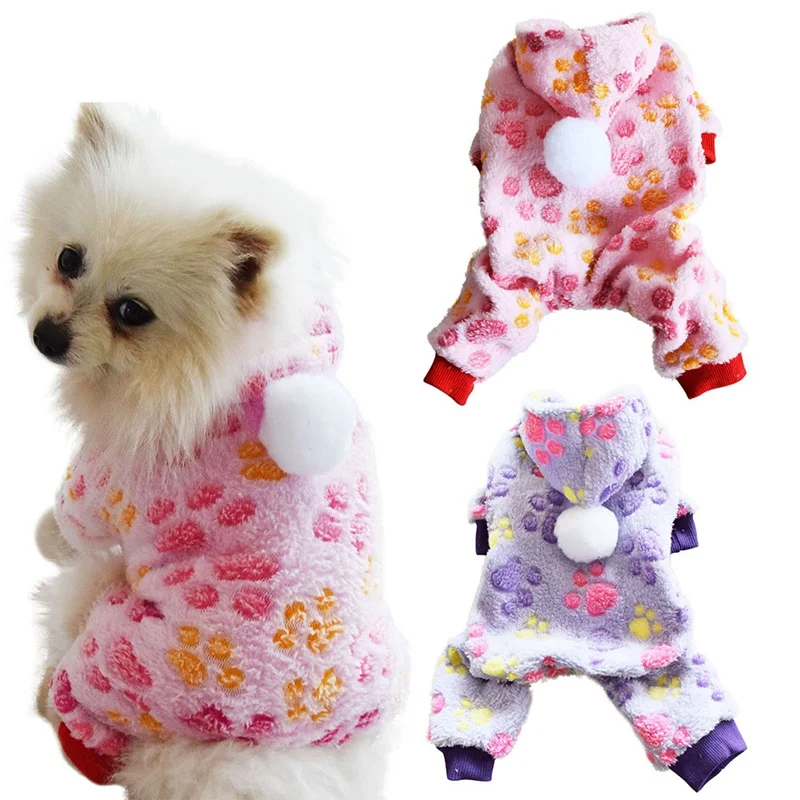 Милый комбинезон для собак теплое зимнее пальто для щенка Кошки Одежда для питомца одежда для маленьких средних собак кошек для йоркширских терьеров и чихуа-Хуа