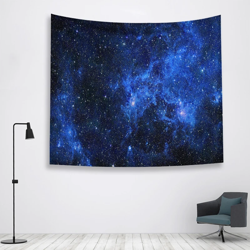 Красочные звездное небо стены Ttapestry висячие украшения богемный пляжный коврик дом Декор общежития МАНДАЛА ГОБЕЛЕН колдовство хиппи