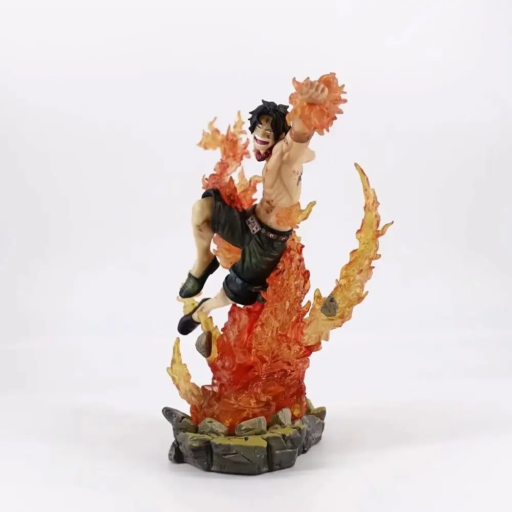 One Piece Old Enemy Whitebeard Pirates Portgas D Ace Edward Newgate Gol D Roger Pvc Action Collectible Model Statue Toy G744 Action Figures Aliexpress