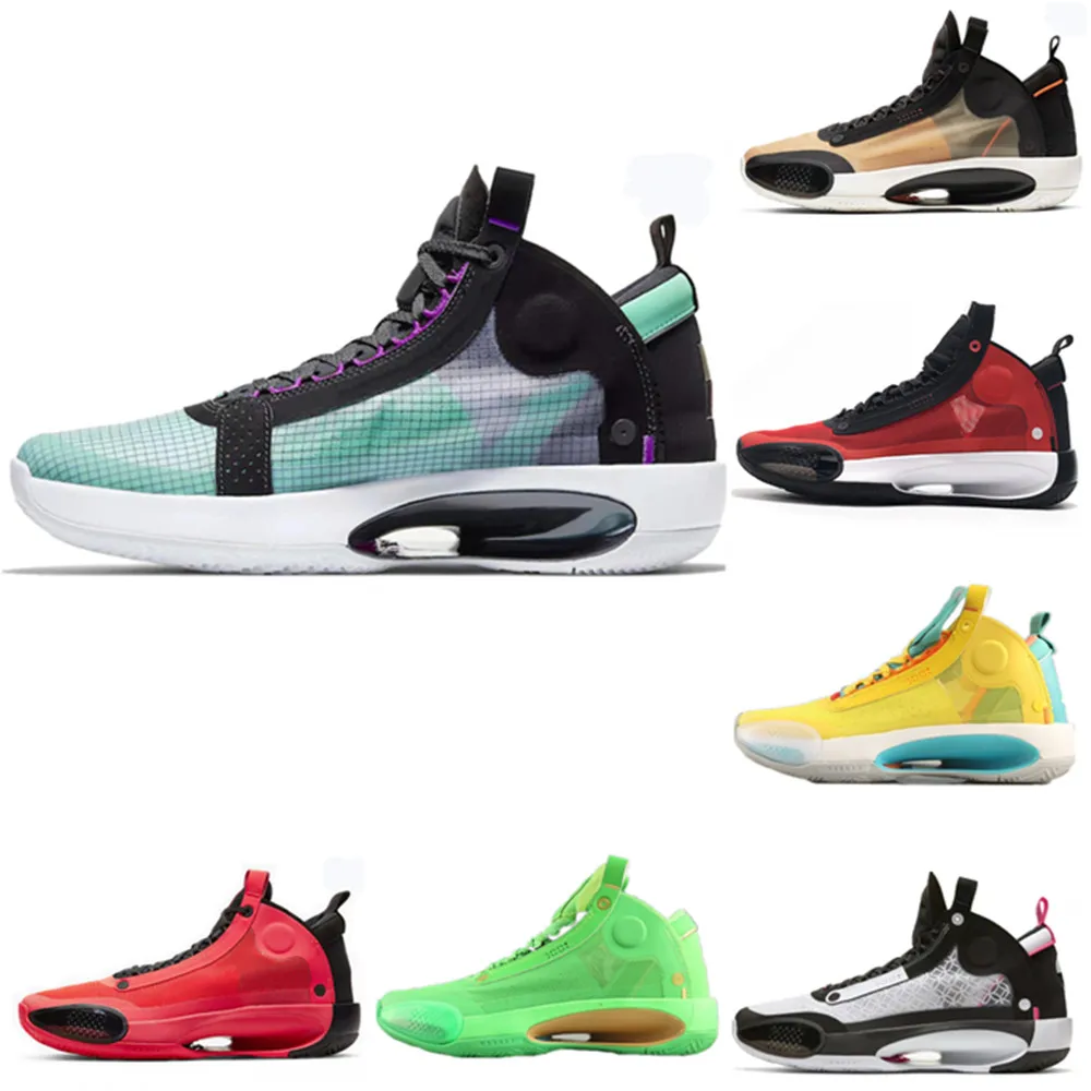 New jumpman 34 basketball shoes Red 