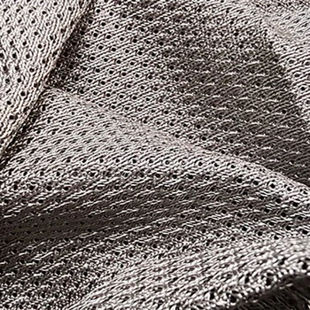 

Silver Fabric Shield RFID/EMI/EMF/Radio/Microwave Stretch Knitting Clothing