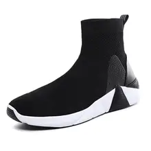 Повседневная прогулочная обувь; мужские теплые кроссовки; дышащие носки; кроссовки с нескользящей подошвой; Весенняя легкая обувь для бега; YTb-A17