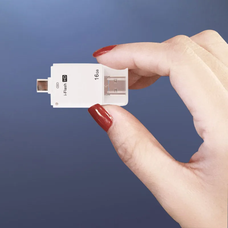 Otg USB флэш-накопитель Usb 3,0 флэш-накопитель для iPhone X/8/7/7 Plus/6 Plus/6s/5/SE/IPad, флеш-накопитель HD флеш-накопитель 16 Гб оперативной памяти, 32 Гб встроенной памяти, 64 ГБ 128 256 ГБ