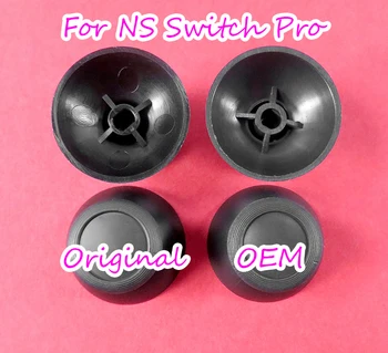 

2pcs Original OEM new 3D Joystick Cap For NS Switch PRO Controller 3D Analog Cover Black For Nintend Switch pro Joystock cap