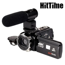 HitTime профессиональная Ultra HD 4K Wifi спортивная видеокамера с дистанционным управлением 3," ЖК сенсорный экран ночное видение Водонепроницаемая камера