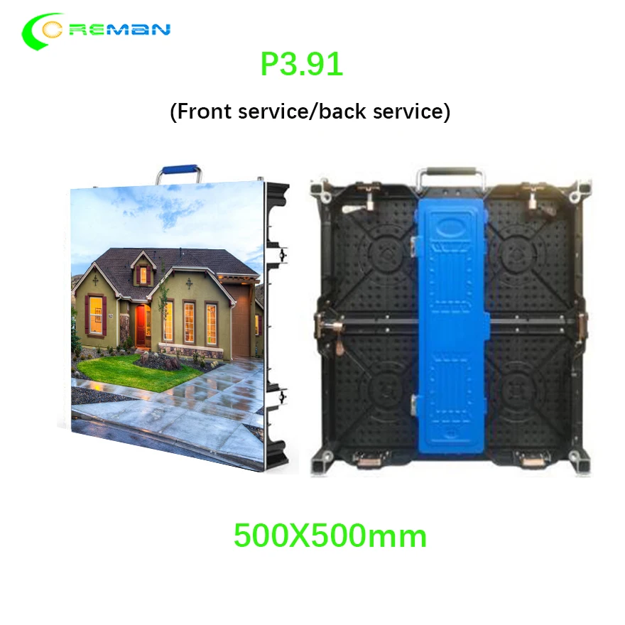 Комнатный светодиодный дисплей модуль точечной матрицы 250X250 P3.91 полноцветный