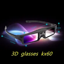 Kx60 3D RF Bluetooth активные очки для Epson ELPGS03 проектор домашнего кинотеатра