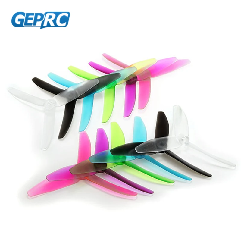 10 пар/20 пар GEPRC 5040 V2 5-дюймовый пропеллер с 3 лезвиями для радиоуправляемых дронов