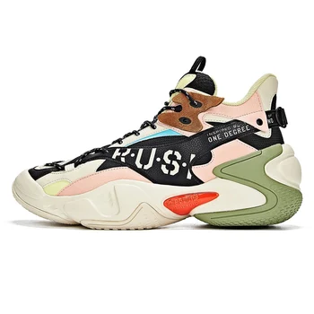 

361 basketball shoes, men's shoes, high top shoes, combat boots, shock absorption and wear-resistant practical sports shoes