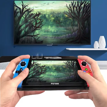 

PS7000 Game Console 7 inch Handheld Nostalgic HD Screen Double Rocker Support for NES GBA MD SFC MAME MP5 Consoles Video Games