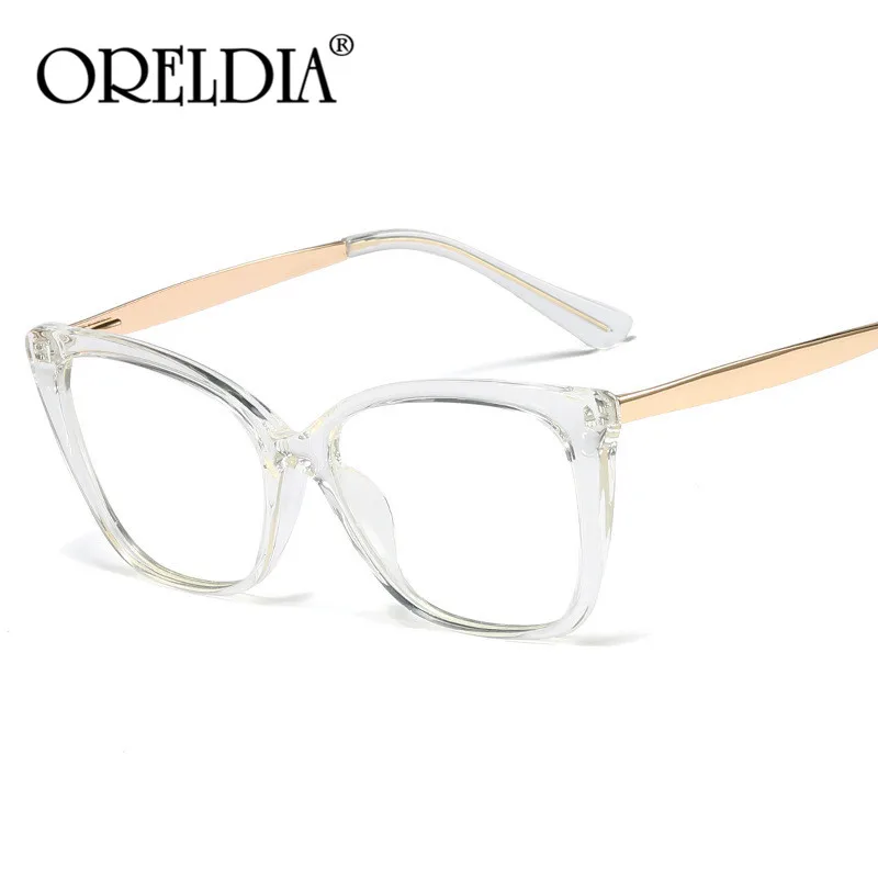 Винтажные женские очки с кошачьим глазом новые мужские плоские зеркальные ретро оптические компьютерные прозрачные линзы прозрачные очки