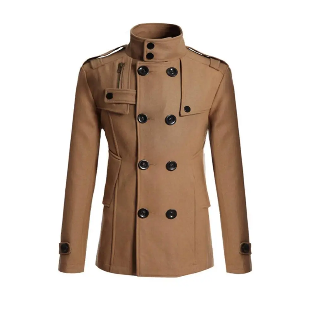Men's Classic Winter Double Breasted Coat