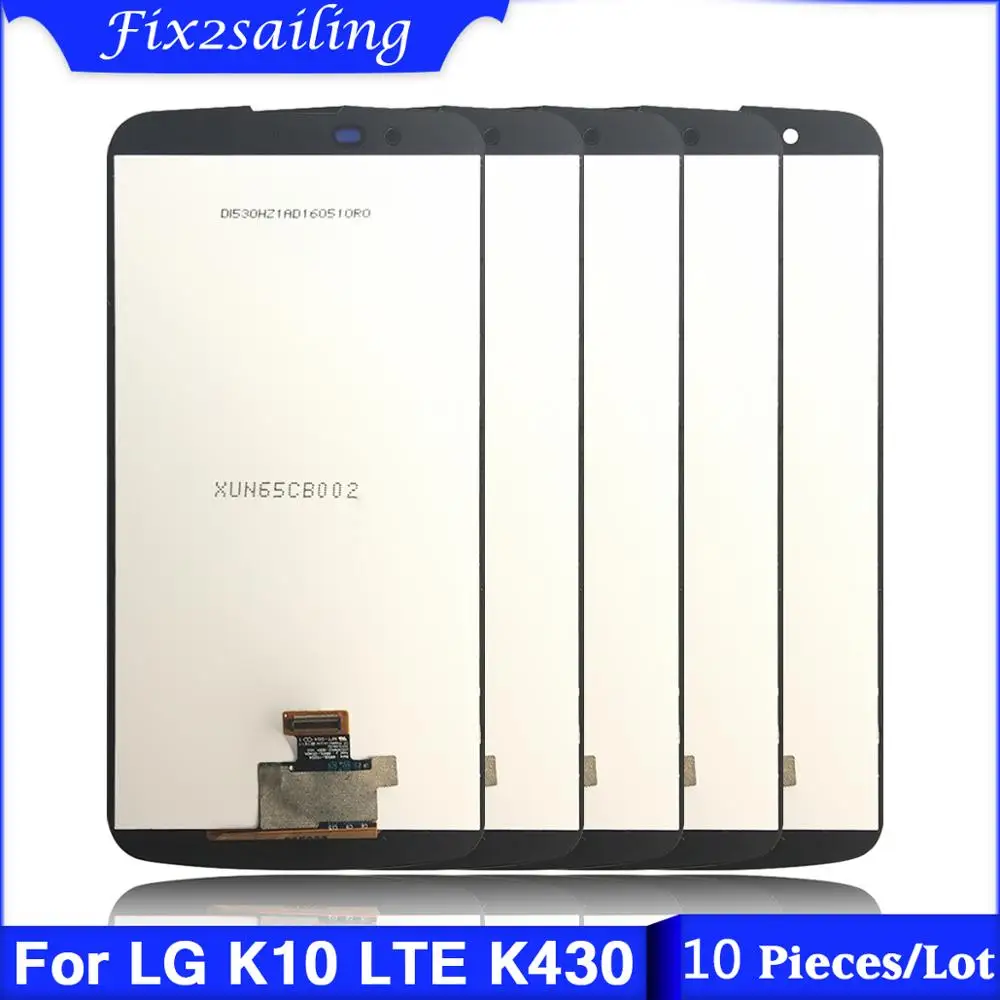 10 шт./лот ЖК дисплей 5 3 дюйма для LG K10 K410 K420 / TV K430 + сенсорный экран|Экраны мобильных