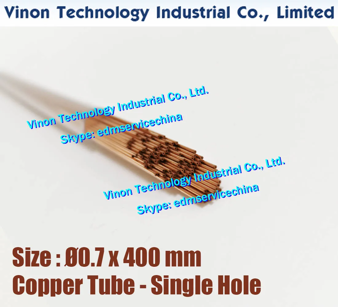 

(100 шт./партия), медная труба EDM 0,7x400 мм, одно отверстие, медная труба электрода EDM, одноканальная труба, диаметр 0,7 мм, Длина 400 мм