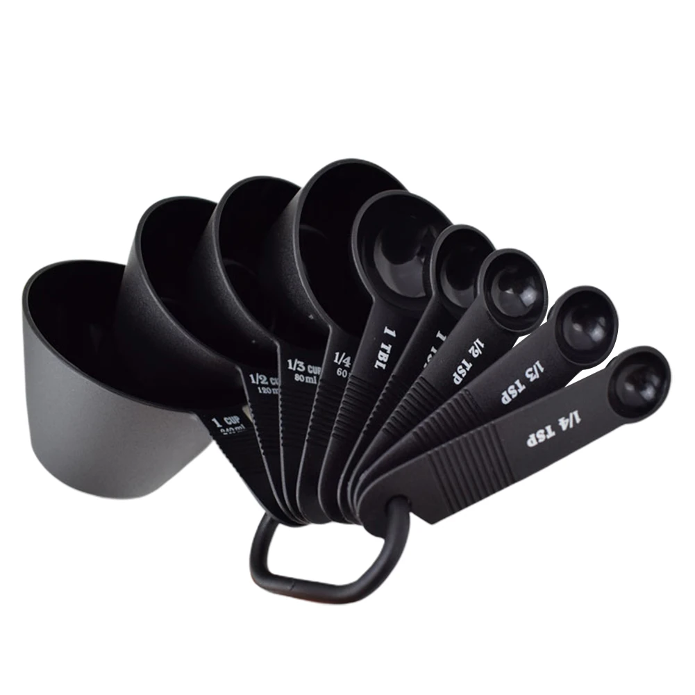 

12pcs Measuring Spoons Set Cooking Sugar DIY Cups Plastic Scoop Cakes Coffee Home Usage Baking Teaspoon Kitchen Tools