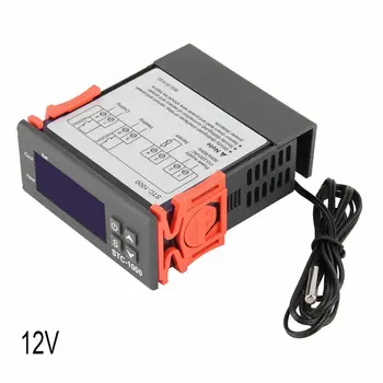 

Thermostat stc-1000 ABS Aquarium hatching seafood machine Electronic digital microcomputer temperature controller switch 1 Piece