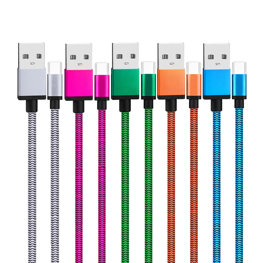 

EKDME 1M 1A Usb Type C Cable 3.1 Fast Charging Cable For Samsung Note 10 Plus For Xiaomi Mi 9T 9 Pro 5G Usb-C Cable 1.7A 2 Meter