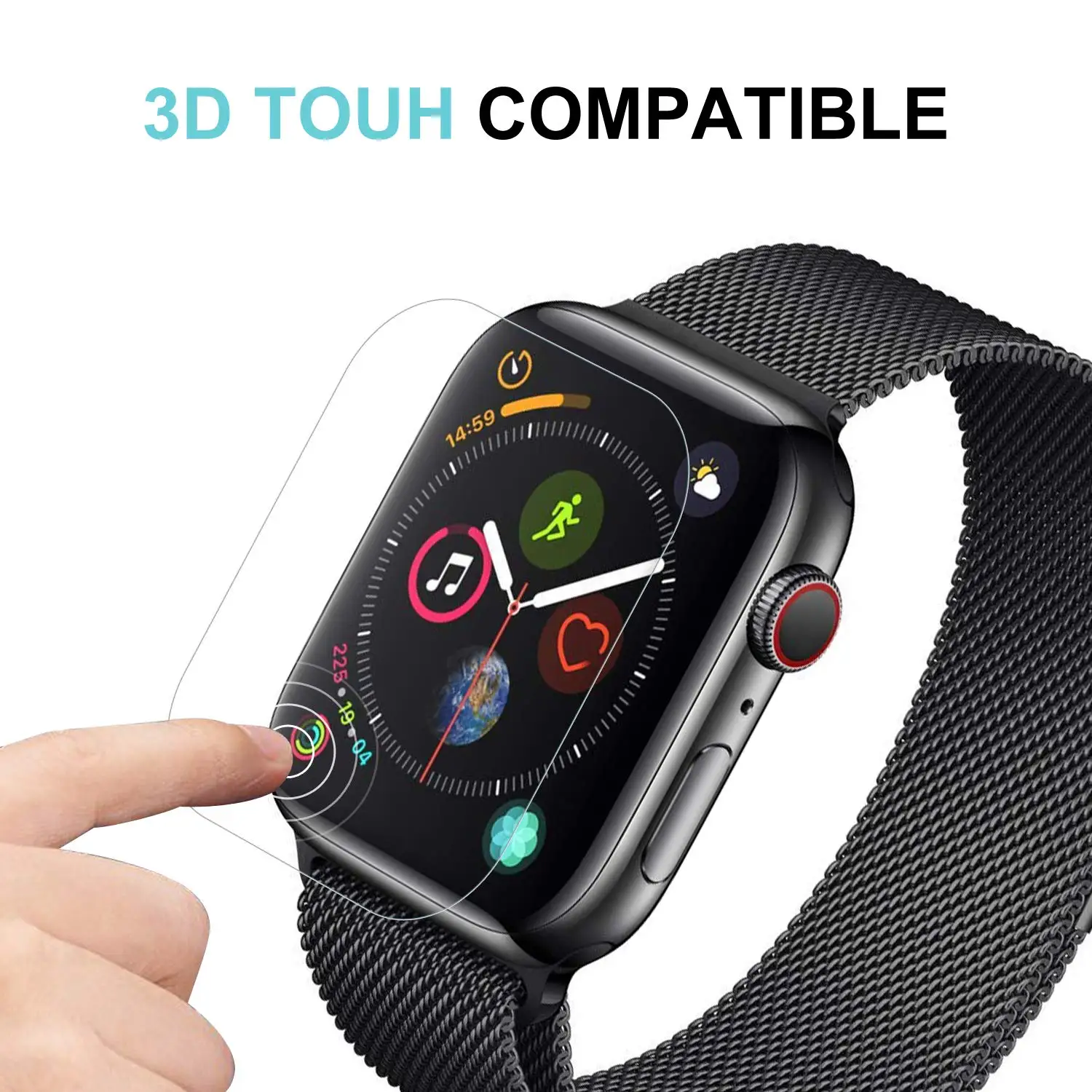 Мягкая Гидрогелевая полная Защита экрана для Apple Watch 38 мм 42 серия 3 2 iWatch 40 44 4 5 6 SE TPU
