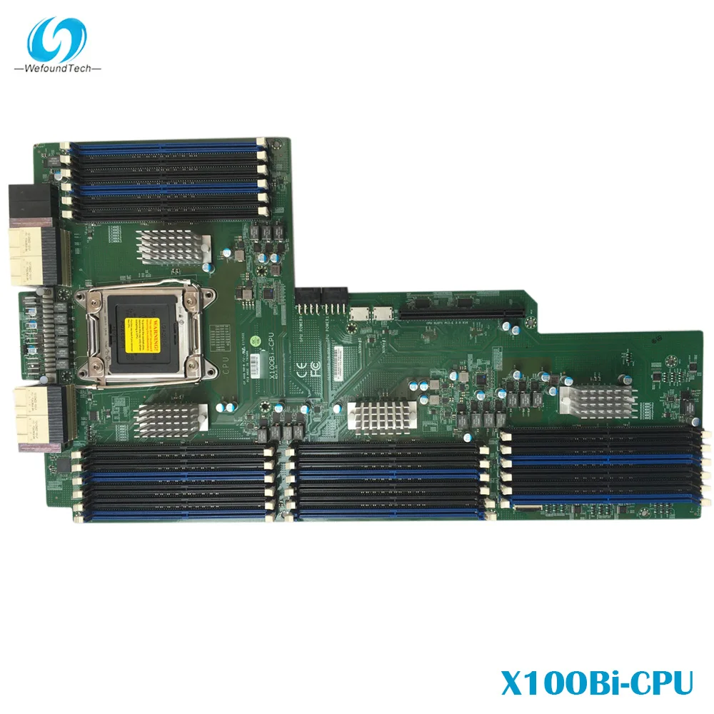 Материнская плата для сервера Supermicro X10OBi CPU поддерживает процессор E7 V3 V4 идеальный