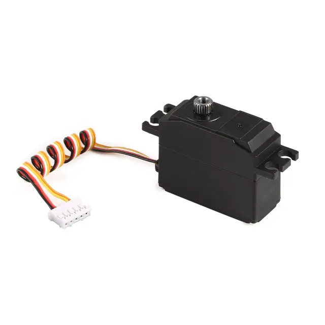 25g Plastic Servo Steering Gear Servo for 1/12 Wltoys 12428 12423 RC Car Truck Model Steering Part Accessories Micro RC Servo 2