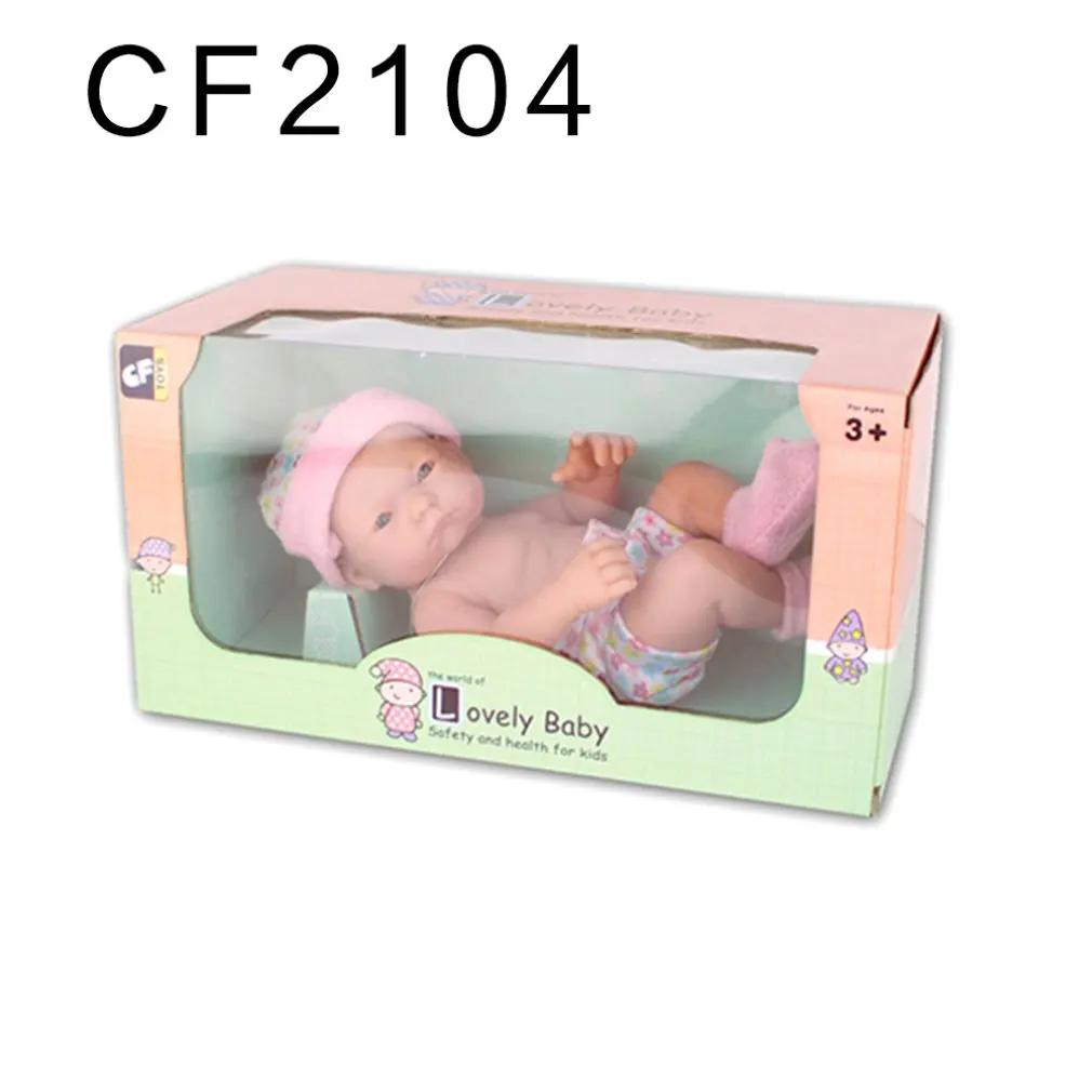 

9.5 Inch Solid Doll Set Fashion Style Girls Gift Toy Home Safety and Harmless Friends Game Simulation Doll Vinyl Doll