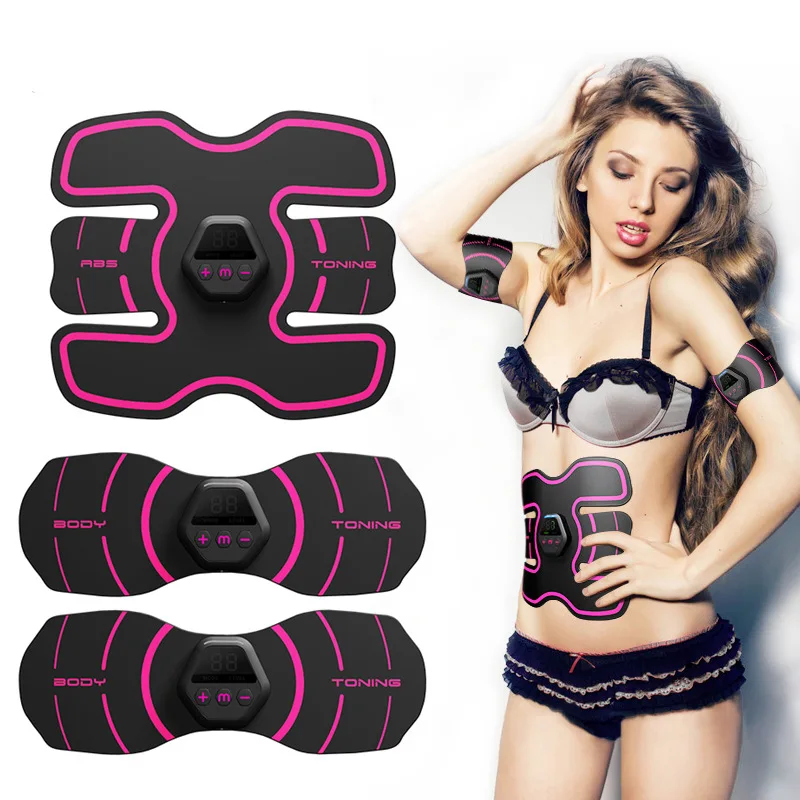 

EMS Smart Abdominal Muscle Sticker Fitness Equipment Equipo De Intelligent Training Addominale Abdominal Fitness Equipment