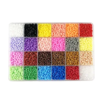 

24 Colors 13,000pcs 2.6mm Hama beads Education perler PUPUKOU Beads 100% Quality Guarantee Fuse beads diy toy