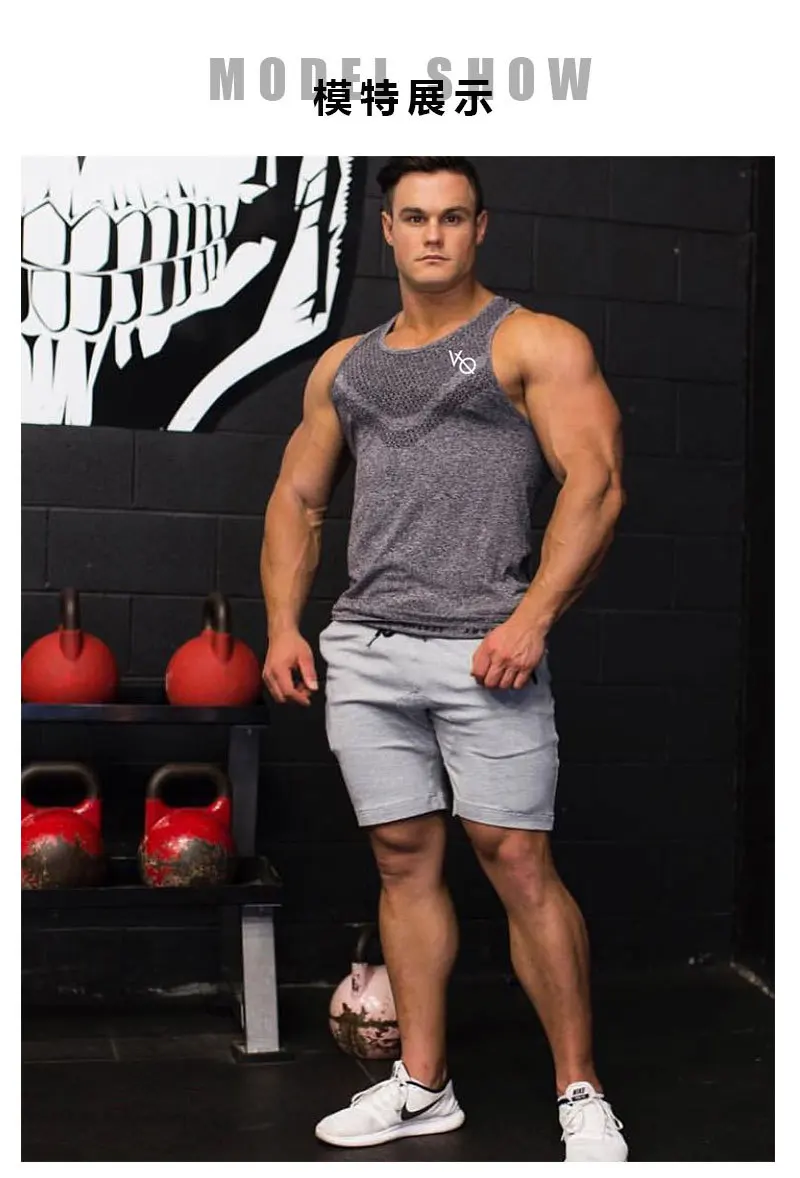 Muscle Dr. Европа и Америка братья стиль Быстросохнущий Спортивный жилет для мужчин фитнес без рукавов Футболка для бега тренировочная одежда