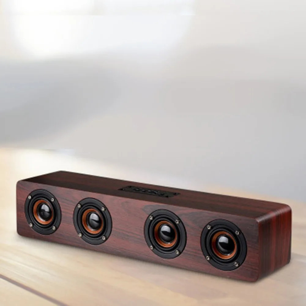 Беспроводная Bluetooth Колонка портативная Hi-Fi ударная бас-Колонка Bluetooth Динамики Soundbar сабвуфер caixa de som