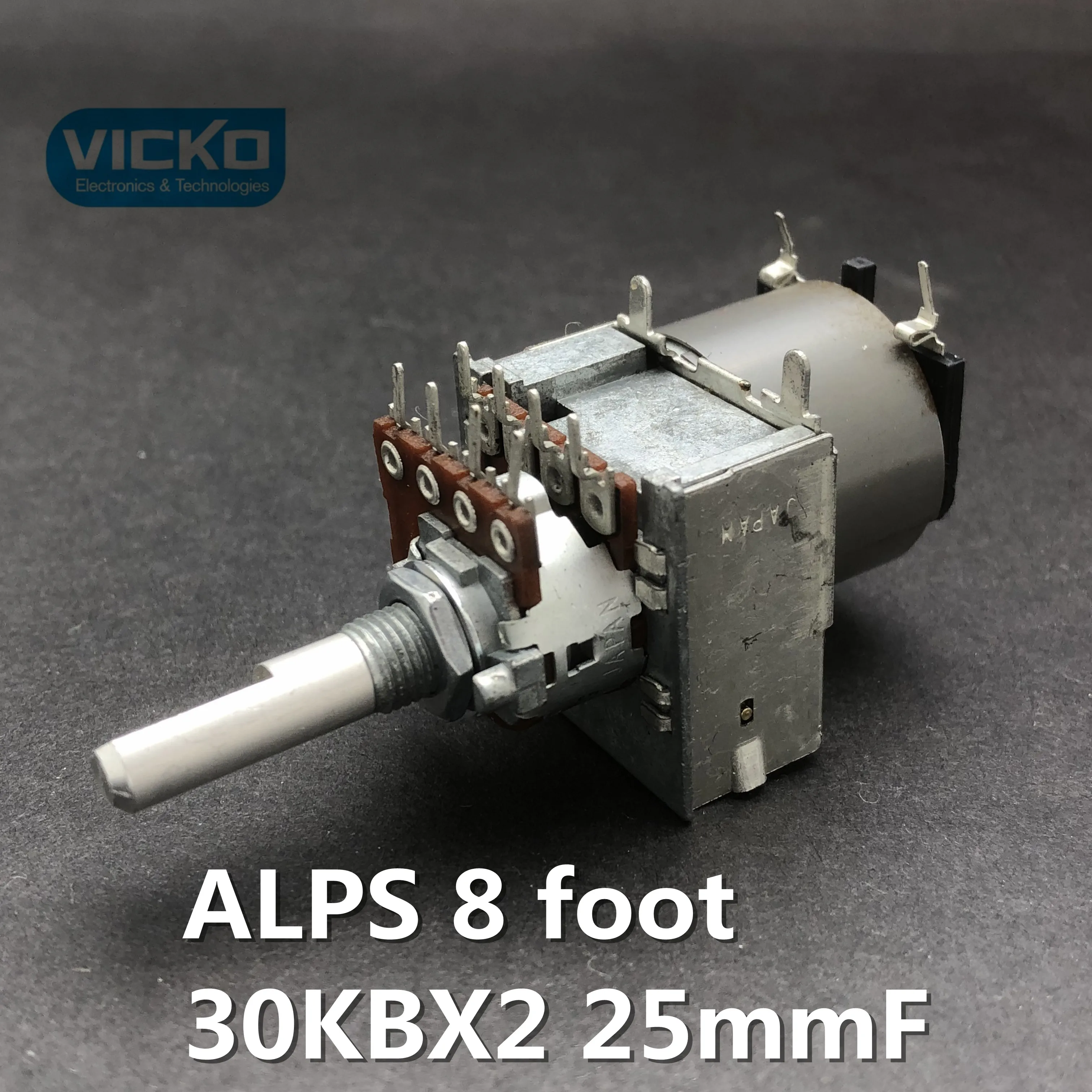 VK] Original Japan ALPS 16 double potentiometer with motor