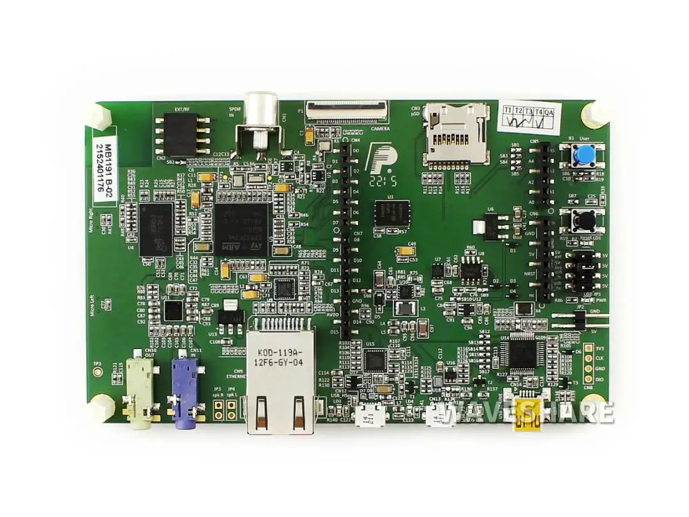 Оригинальный набор для обнаружения ST 32F746GDISCOVERY с макетной платой STM32F746NG MCU STM32