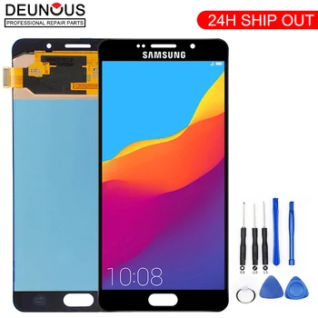 

Sensor Replacement LCDs For Samsung Galaxy A7 2016 A710 A710F A710M AMOLED Phone LCD Display Touch Screen Digitizer Assembly