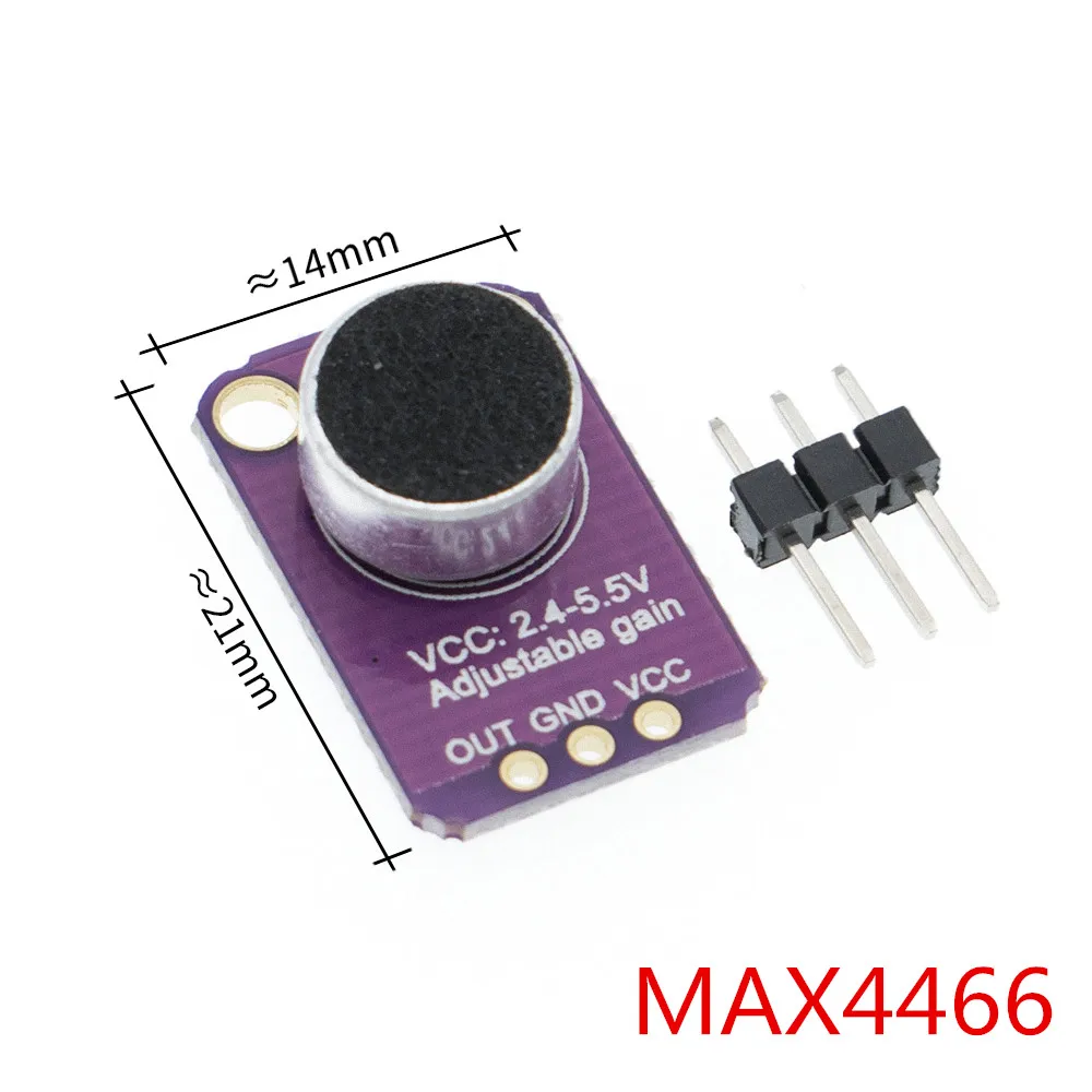 10 шт. стабильный микрофонный усилитель Electret MAX9814 модуль управления