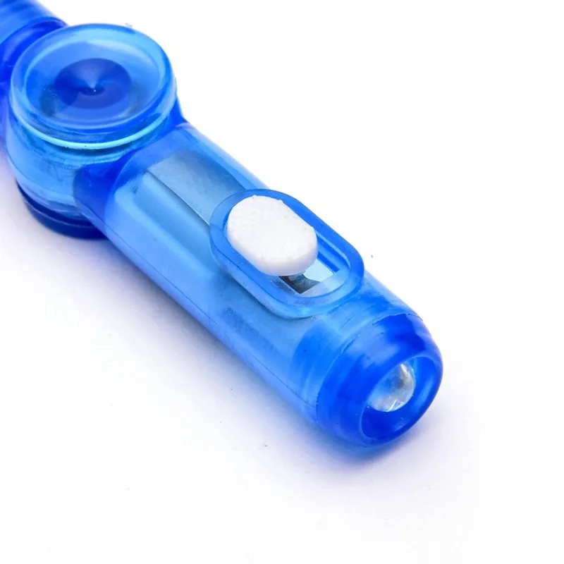 Lignting Finger Fidget Spinner Игрушки на палец вращающийся Gyro Игрушка Led светящийся гироскоп