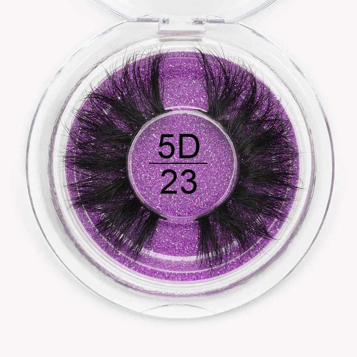 SEXYSHEEP 3D Mink Eyelash Real Handmade Crossing Lashes Individual Strip Thick Lash Fake Eyelashes - Цвет: 5D23