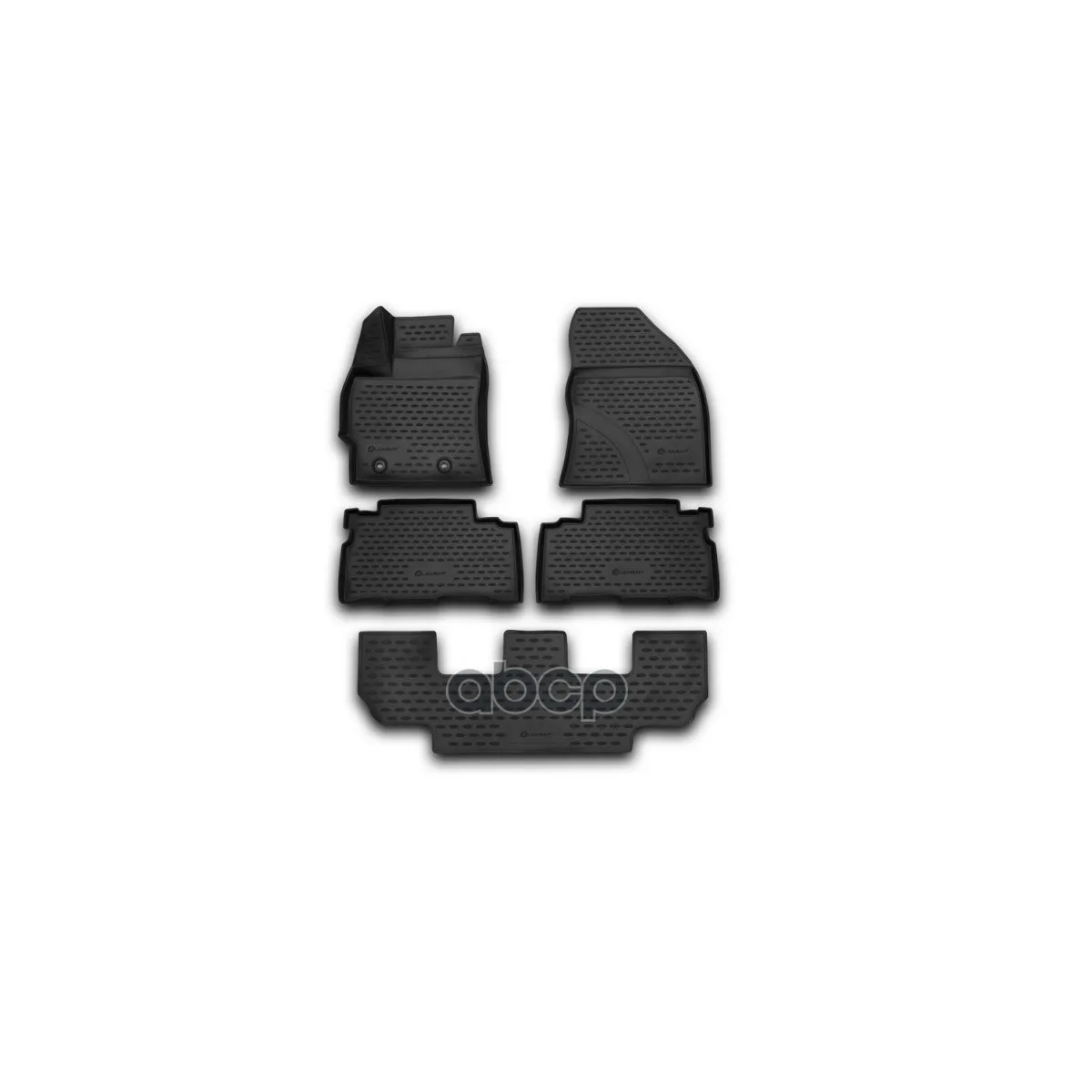 Коврики 3d В Салон Toyota Verso, 2013- 5 Шт.(Полиуретан) ELEMENT арт. NLC.3D.48.61.210k