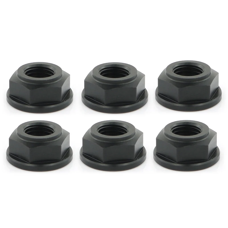 Для поездок на мотоцикле Ducati 748 749 848 916 996 998 999 600SS 750SS 900SS M10* 1,25 6 шт задние колеса осевые гайки Мотоцикл с ЧПУ Алюминий
