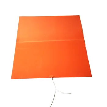 

1200*1200*1.5mm 100v 3000w big size silicone heat bed for 3d printer adhesive 1000mm lead wire come out from middle of 1side