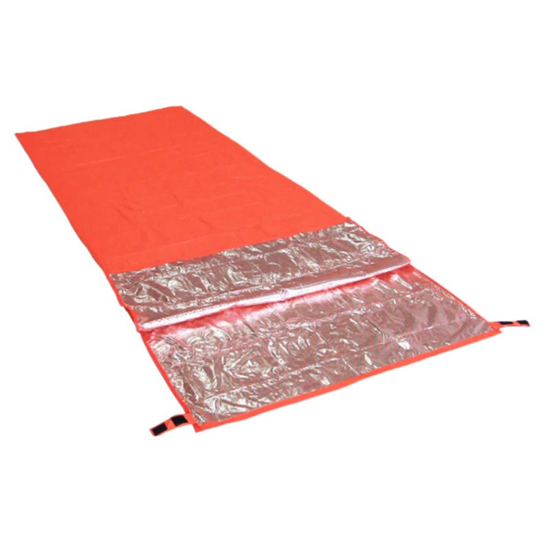 

2 Pack Emergency Sleeping Bag,Emergency Blanket Lightweight Reflective Lining Thermal Sleeping Bag Survival Gear Kit for Outdoor