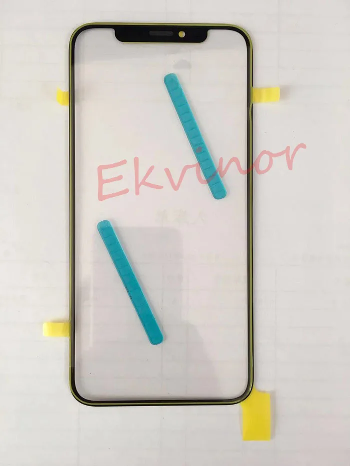 1 шт. для Apple IPhone X сенсорный экран дигитайзер ЖК Внешний Переднее стекло Ремонт Запасная часть