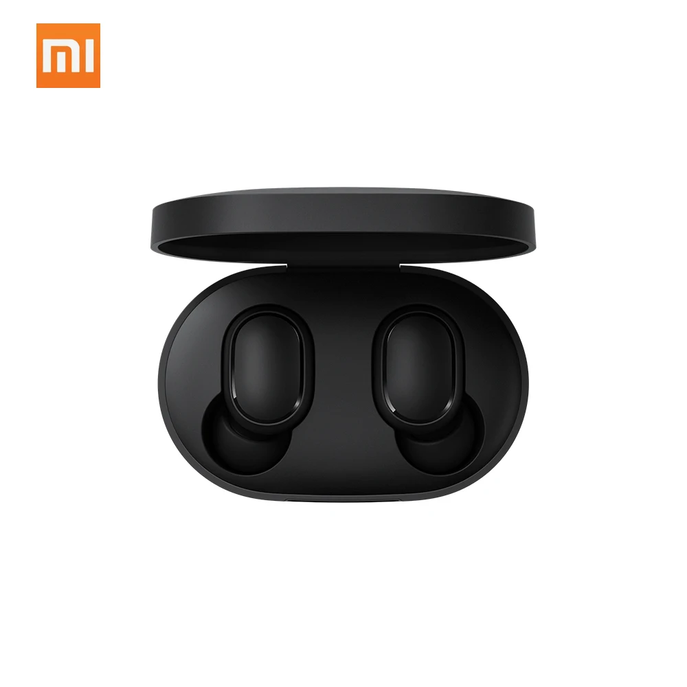 Оригинальные xiaomi Redmi AirDots Bluetooth наушники беспроводные BT V5.0 гарнитуры стерео звук W/Mic xiaomi наушники 10 шт./лот