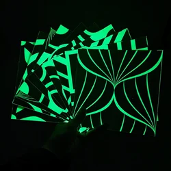 10pcs New Luminous Tile Ceramic Tile Waist Line Stair Paste Decorative Wall Sticker Pvc Wallpaper Livingroom Home Decor